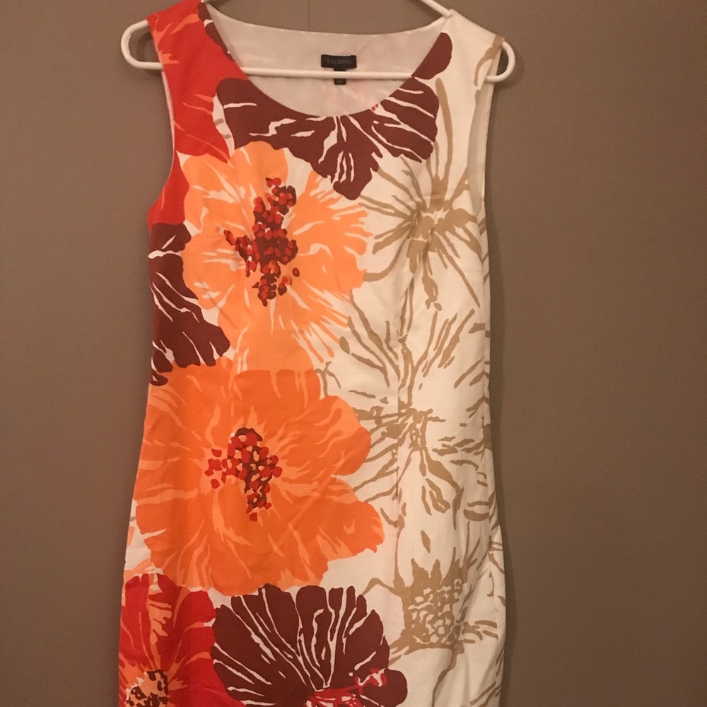 Bold Floral Dress